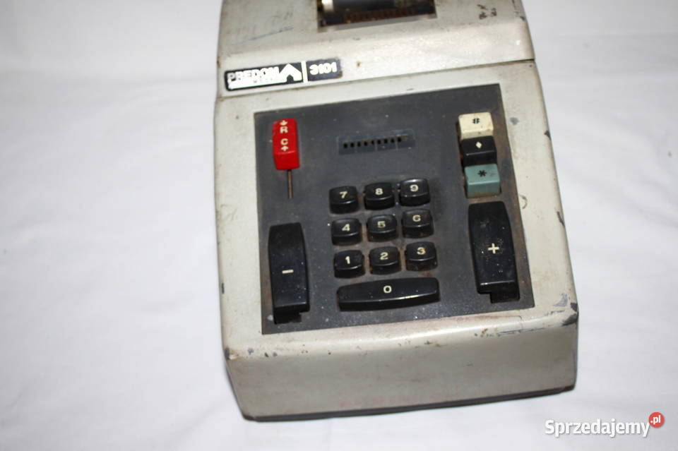 KASA FISKALNA PREDOM MESKO vintage retro prl podkarpackie Krosno