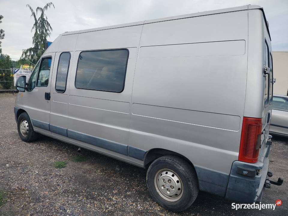 FIAT DUCATO 28JTD 128 hak 9 osobowy blacharka OK