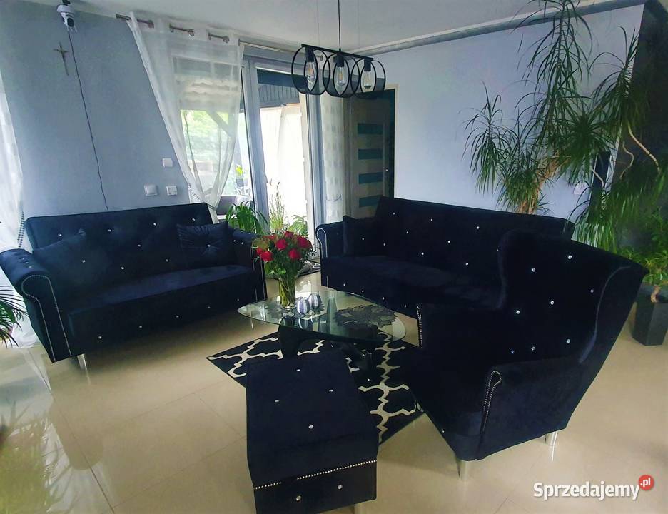 RATY komplet zestaw 321 uszak glamour kanapa