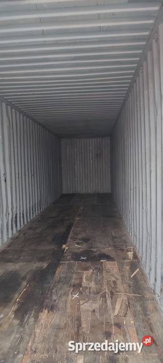 Kontener 40 stopowy Możliwy transport Lubinia Mała sprzedam