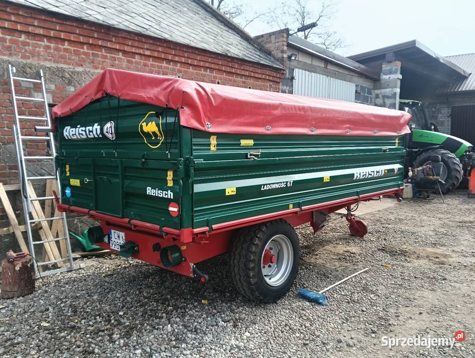 Przyczepa trzy strony wywrot Włocławek sprzedam