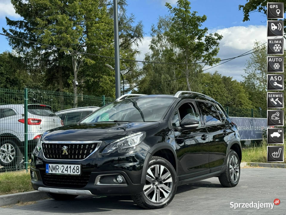 Peugeot 2008 12 131 LED Nawigacja Kamera Skóra autoalarm Mrągowo