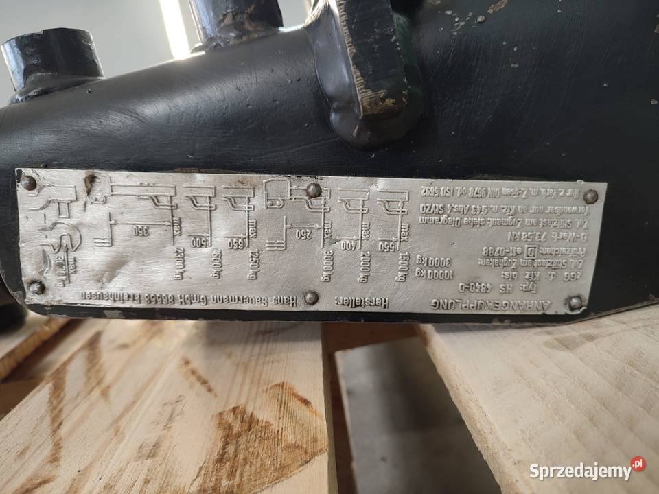 Mocowanie wyjść hydraulicznych Deutz Fahr 620 Pozostałe Wilkowo