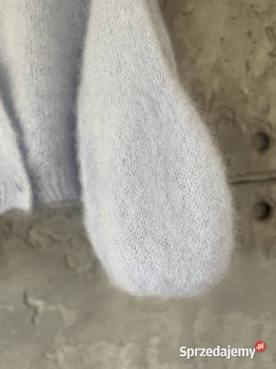 Kardigan CXL 81kid moher z balonowym rękawem Moda i Styl śląskie Bieruń