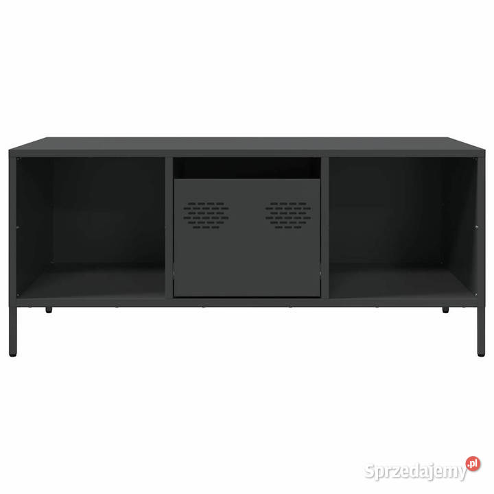 Stolik kawowy czarny 1015x50x435 stal WM851274 mazowieckie Warszawa