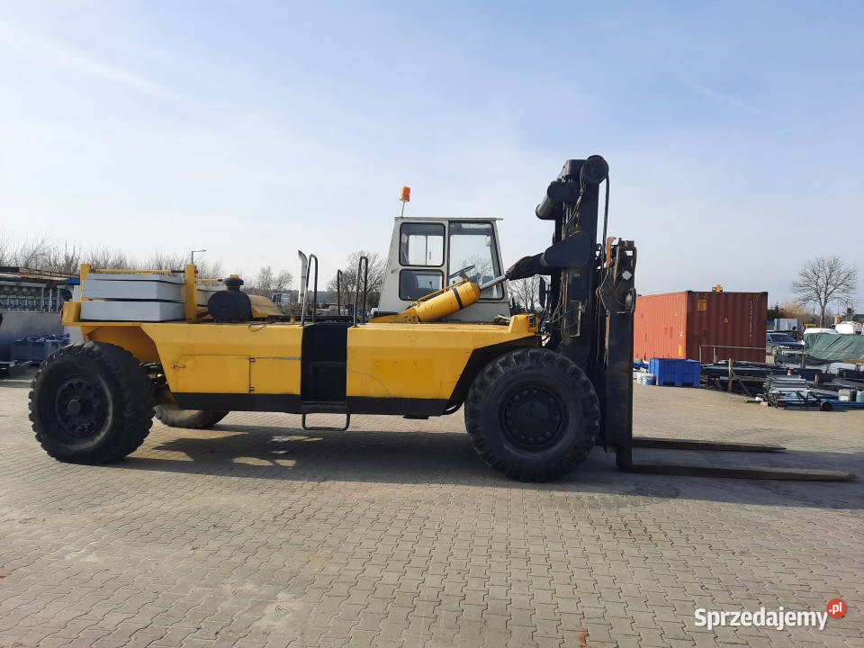 Wózek widłowy VALMET TD2712 A25036 udźwig 27 ton diesel warmińsko-mazurskie sprzedam