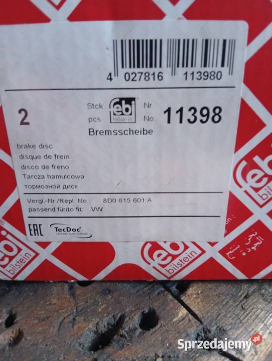 Tarcze hamulcowe Febi Tarcze hamulcowe