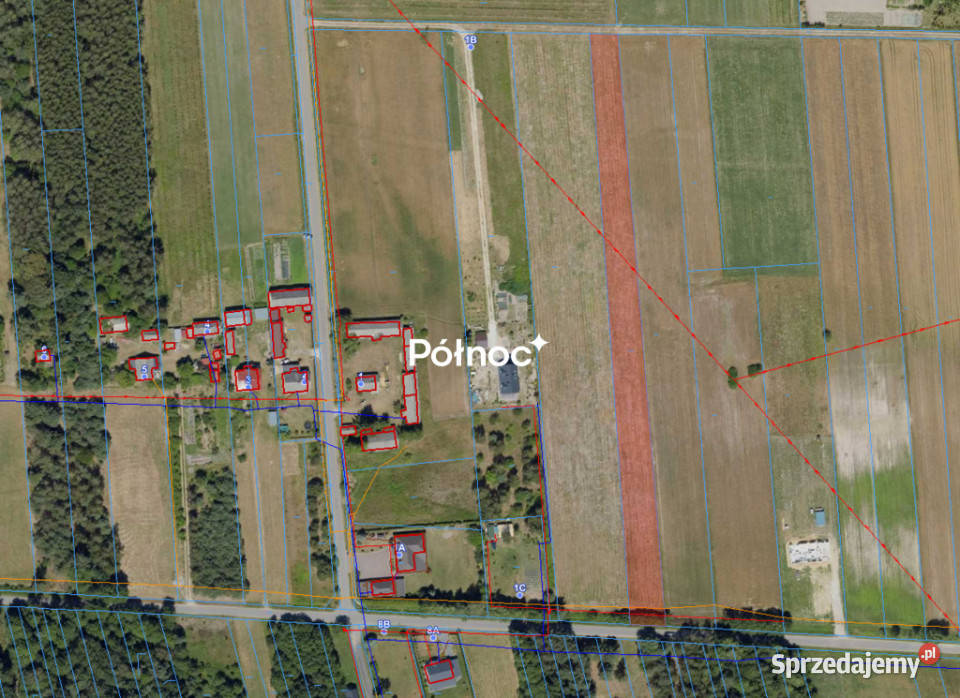 Działka jeziorem Kunów 4350 m Sprzedaż