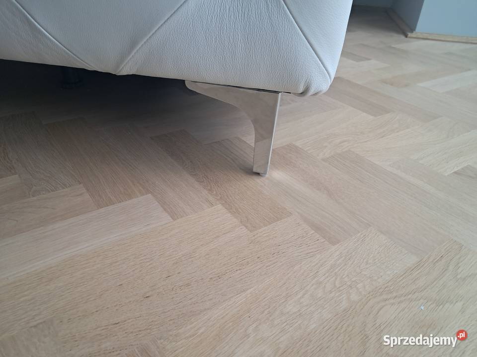 Fotel skóra naturalna doskonale wykończony 103cm Lublin