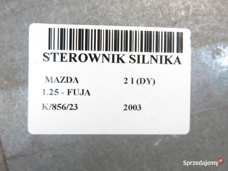 STEROWNIK MAZDA 2 I 125 3S6112A650CB S118107004D osobowe Komputery