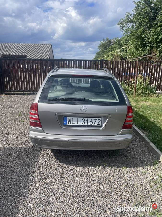 Mercedes C W203 M112 320 wersja Elegant uszkodzony Długowola Pierwsza