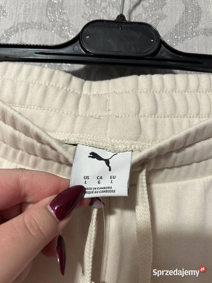 Beżowe dresy 48 Puma Warszawa