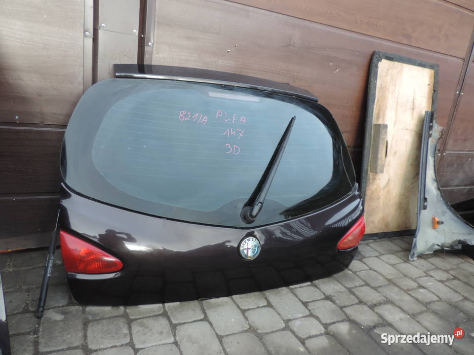 ALFA ROMEO 147 KLAPA BAGAŻNIKA 821A Nowy Sącz sprzedam