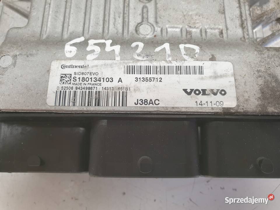 Volvo V40 II 16 D2 STEROWNIK SILNIKA komputer Janów