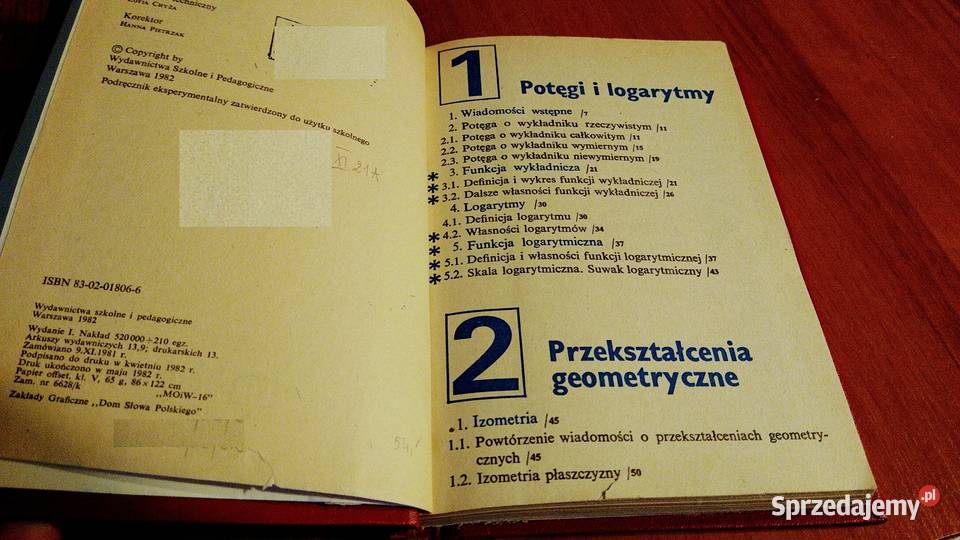 Matematyka 8 podręcznik Henryk Kąkol Łomnicki Gdańsk