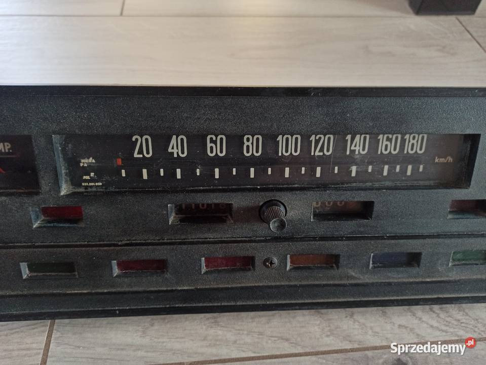 Licznik prędkościomierz FSO Fiat 125p Mera osobowe Liczniki i zegary