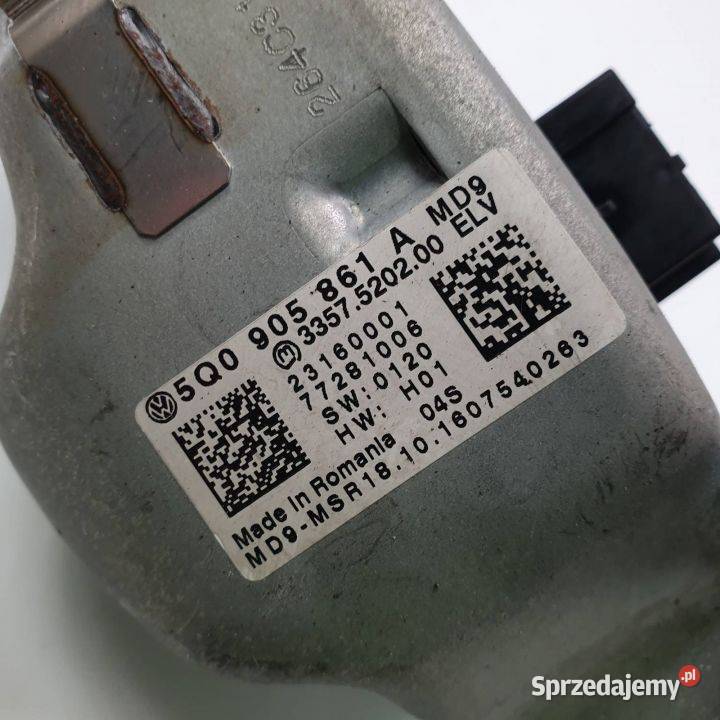 BLOKADA KIEROWNICY VOLKSWAGEN GOLF VII Lipno