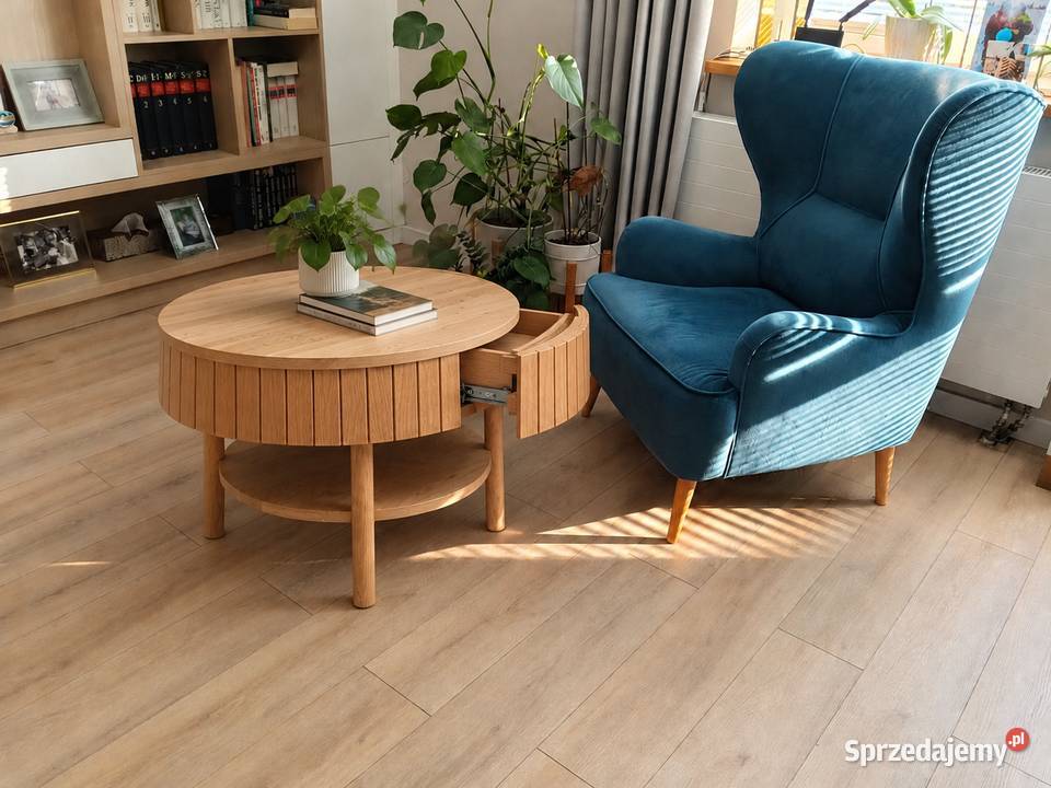 Stolik kawowy z litego drewna dębowego Grodzisk Mazowiecki