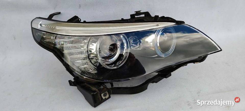 Lampa Przód Bi Xenon Bmw 5 E60 E61 0710r Lci osobowe