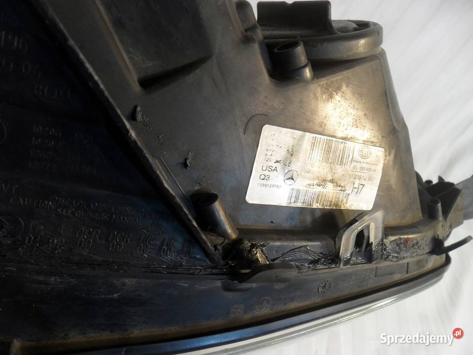 MERCEDES GL W164 164 LAMPA PRAWA PRZEDNIA PRAWY Lampy przednie Nowy Tomyśl