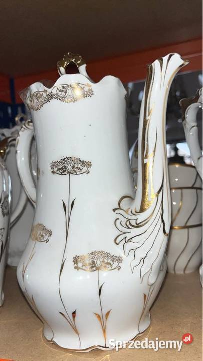 Dzbanek Secesja Dmuchawce Bez sygnatury Gdańsk