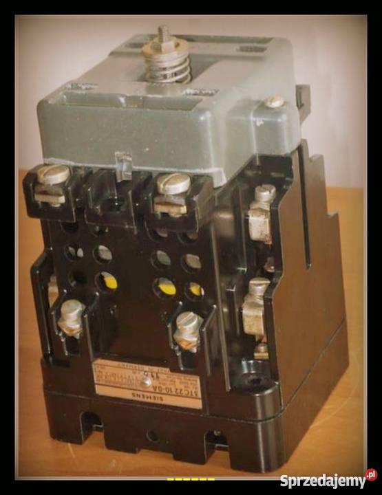 Stycznik Siemens 3TC22 100A 110V DC Ith 40A śląskie Dąbrowa Górnicza