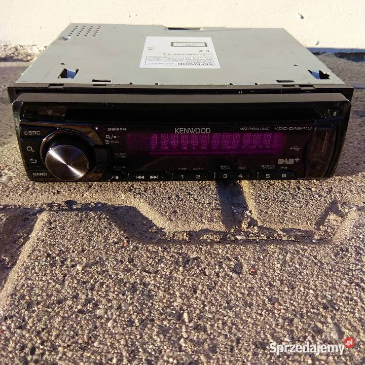 Kenwood KDCDAB41U DABDAB car audio 4x50 Kenwood Świebodzice