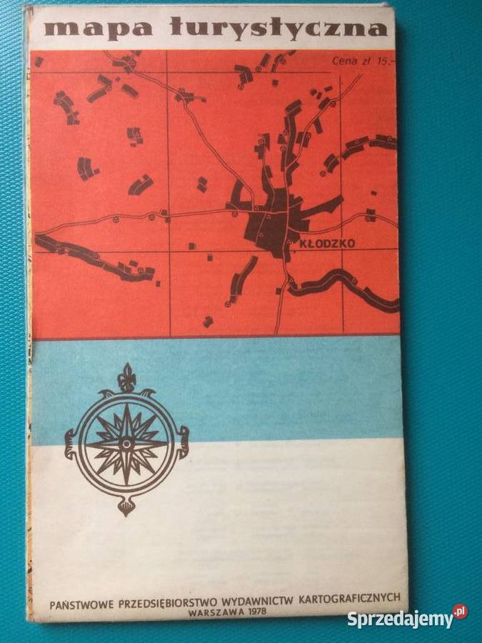 3355 Ziemia Kłodzka Mapa Turystyczna zachodniopomorskie Szczecin sprzedam