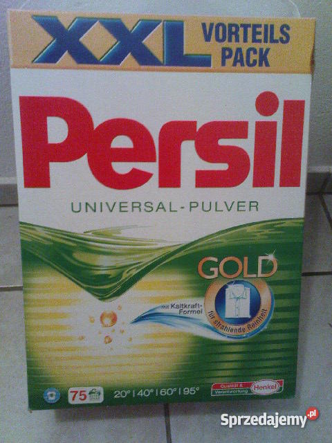 NIEMIECKI Proszek PERSIL do Białego 75150 prań Grudziądz