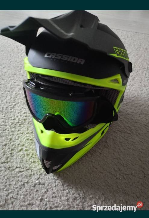 CASSIDA KASK MOTOCYKLOWY CROSS L plus Google