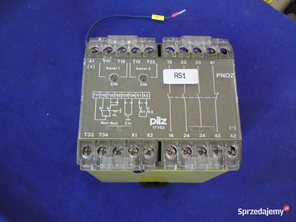 Przekaźnik bezpieczeństwa PILZ PNOZ mazowieckie Warszawa