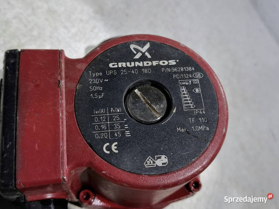 Pompa Grundfos UPS 2540 180 mazowieckie