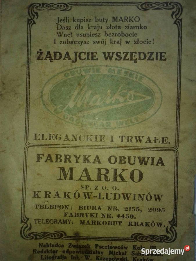 stara broszurka reklamowa polska Kęty