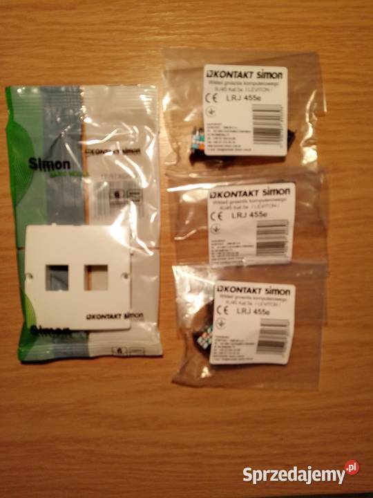 Zestaw KontaktSimon 3 x wkład RJ45 kat 5e LRJ