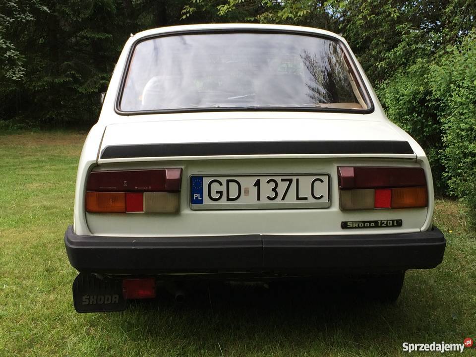 Skoda 120 idealna kolekcjonera Zarejestrowany w Polsce pomorskie Gdańsk