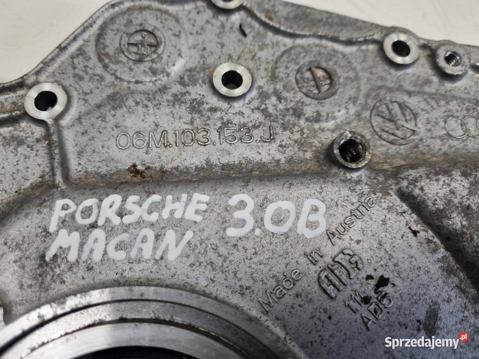 OBUDOWA WAŁU ROZRZĄDU kołnierz OSŁONA 06M103153J Rozrząd sprzedam