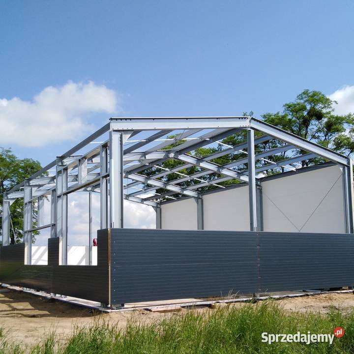 Konstrukcja stalowa 15x15x4 gotowa do odbioru z Puszczykowo