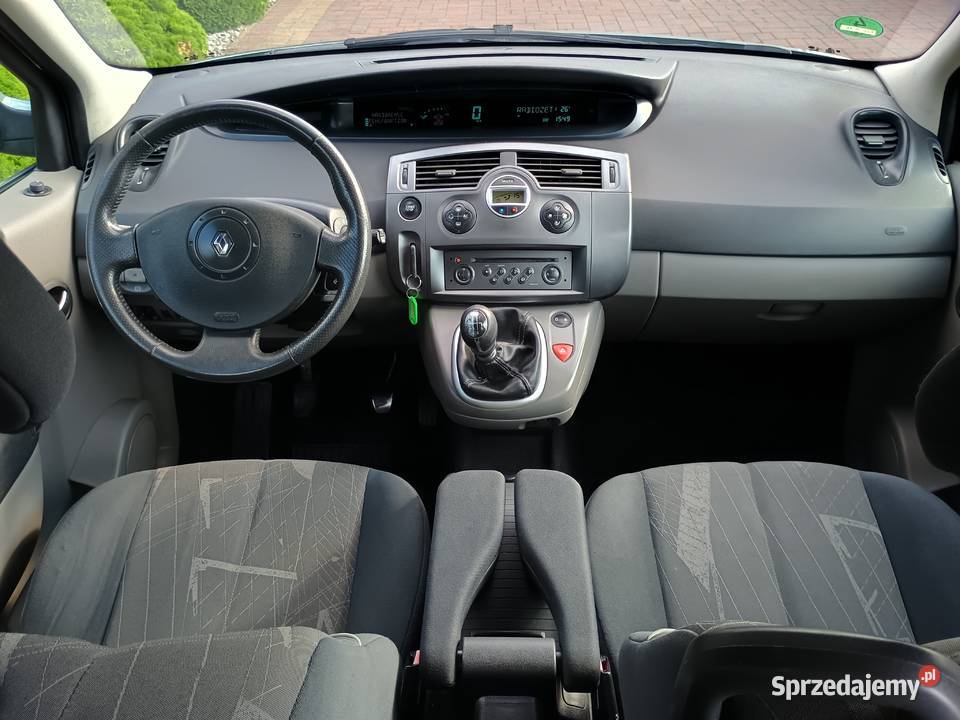 Renault Scenic II 2004r 20i 135 185000 4/5 Scenic Witkowo