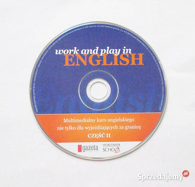 język angielski płyta cd work and play in Szczecin