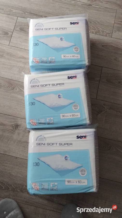 podkłady higieniczne SENI SOFT SUPER 90X60 90 Poznań