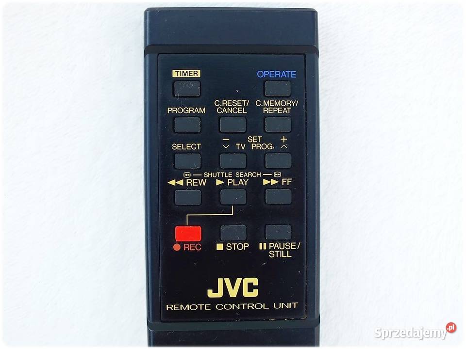 Pilot JVC PQ10344CG do magnetowidów VHS z lat Żary sprzedam