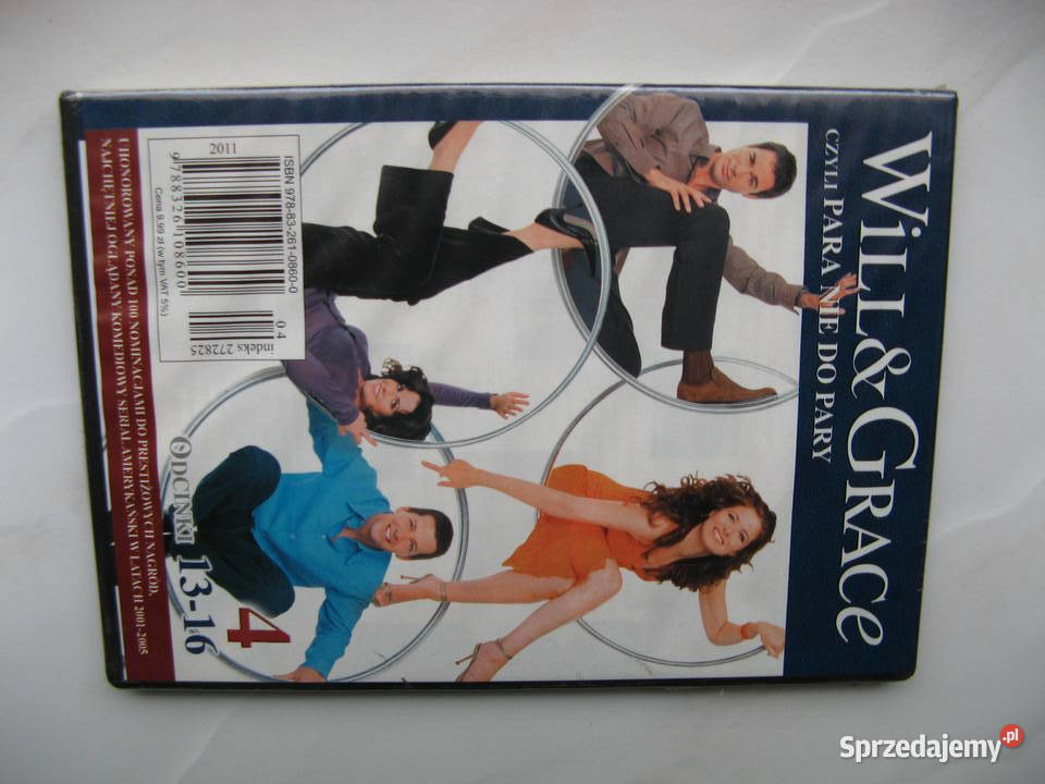 Will i Grace 5 DVD 20 odcinków polski lektorNowe Poznań