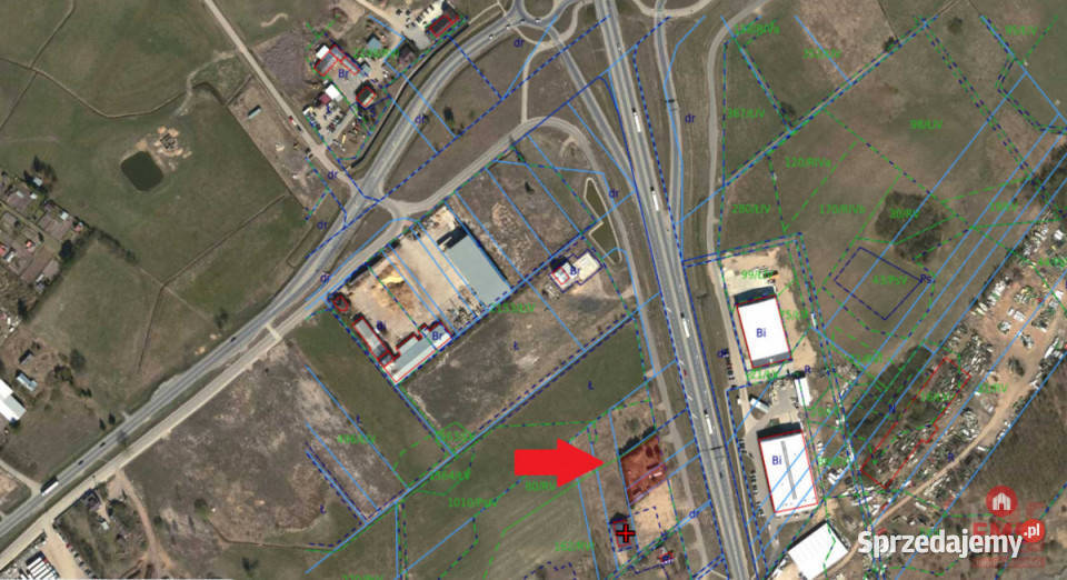 Sprzedaż działki Augustów 1408m2