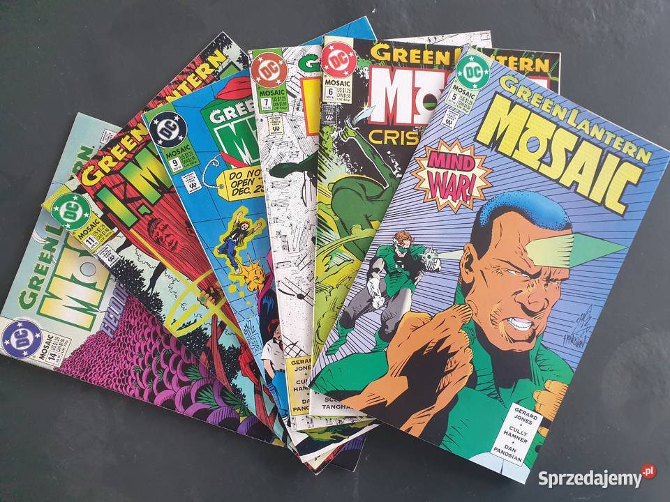 Green Lantern Mosaic 6 komiksów DC USA 1992 Gdynia