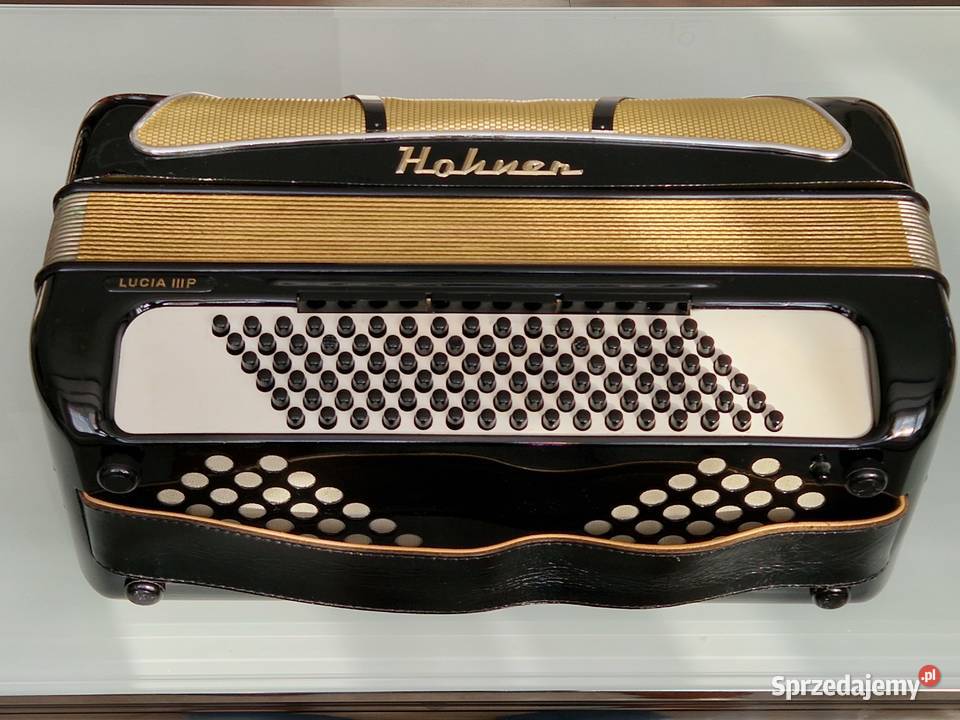 Sprzedam Akordeon HOHNER Lucia IIIP 96 basowy z Instrumenty klawiszowe i MIDI Jasienica sprzedam