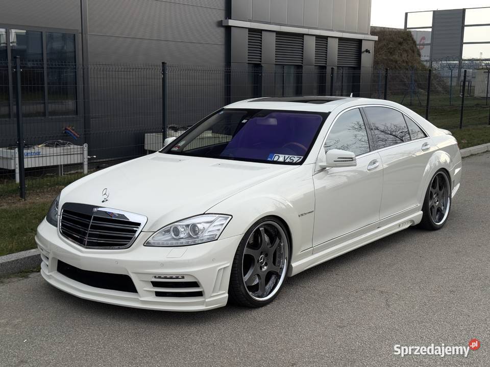 Mercedes S600 W221 Wald Black Bison V12 Biturbo Wrocław
