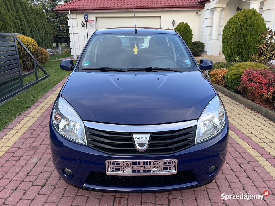 Dacia Sandero 14 MPi Klima Ocynk Prosto z poduszka powietrzna podkarpackie Rzeszów