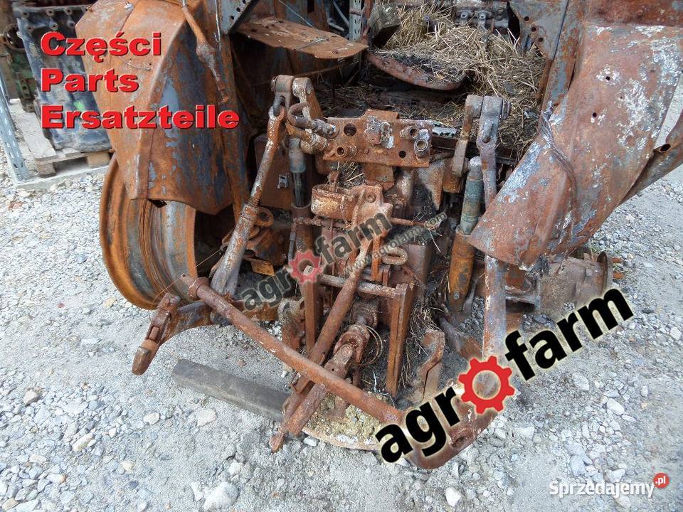 Deutz DX 450 części skrzynia biegów silnik oś