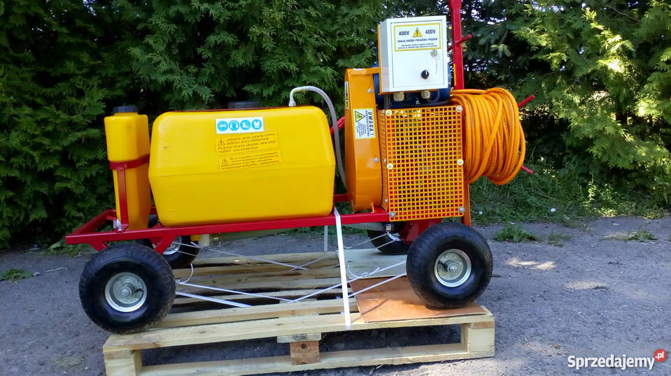 Opryskiwacz elektryczny myjka 400V 100L 22 kW Izdebki