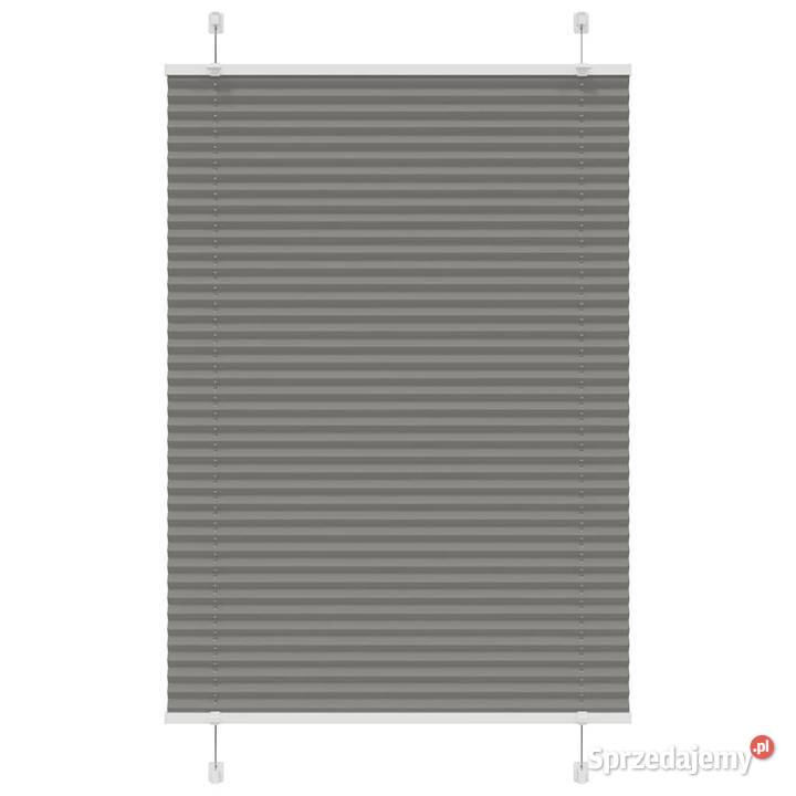 vidaXL Roleta plisowana antracytowa 95x150 Warszawa